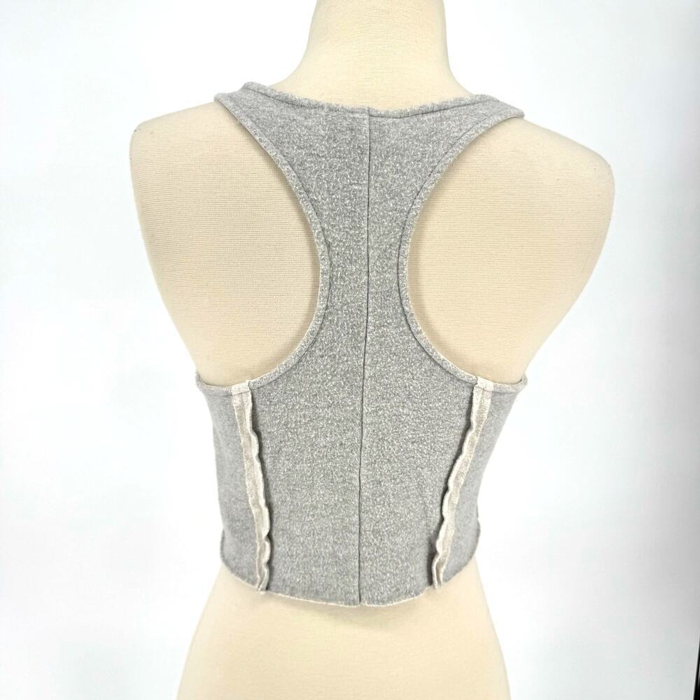 Urban Outfitters Out from under sweatshirt material gray tank medium - Picture 3 of 7